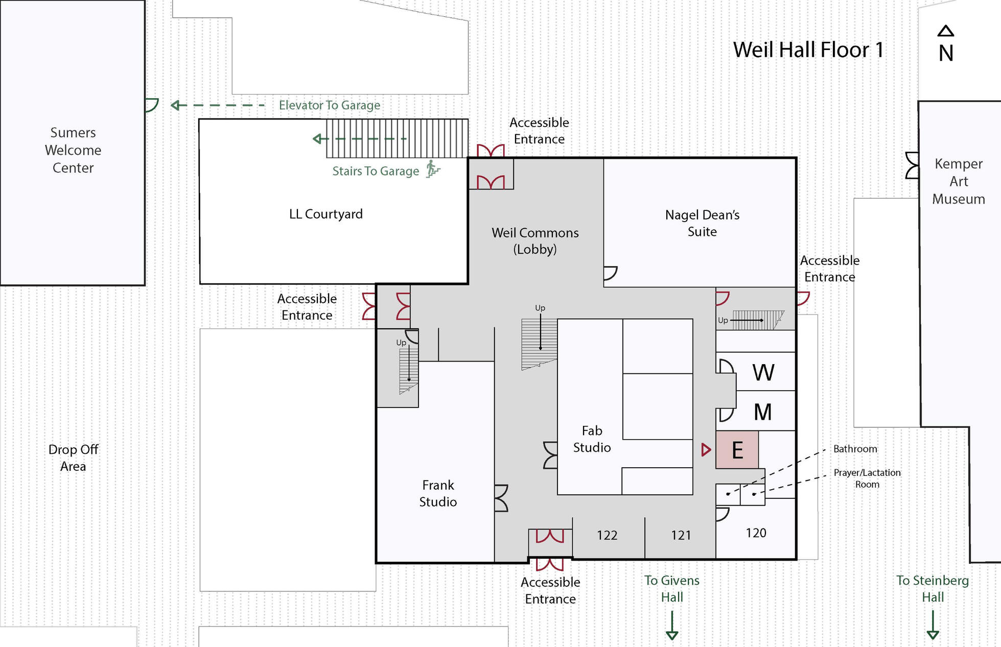 Weil Hall - Floor 1